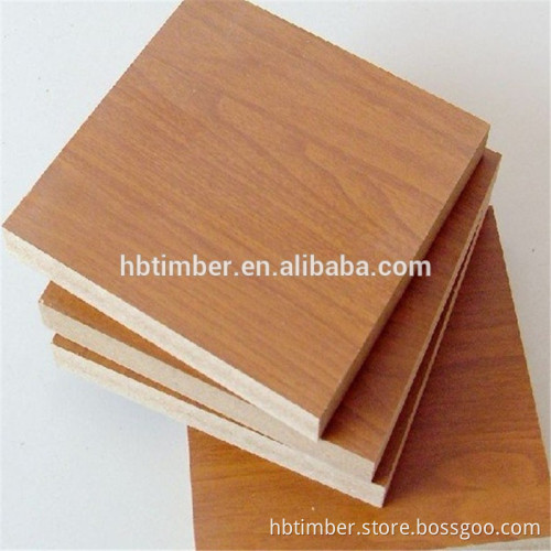 MDF laminated melamine board for door skin